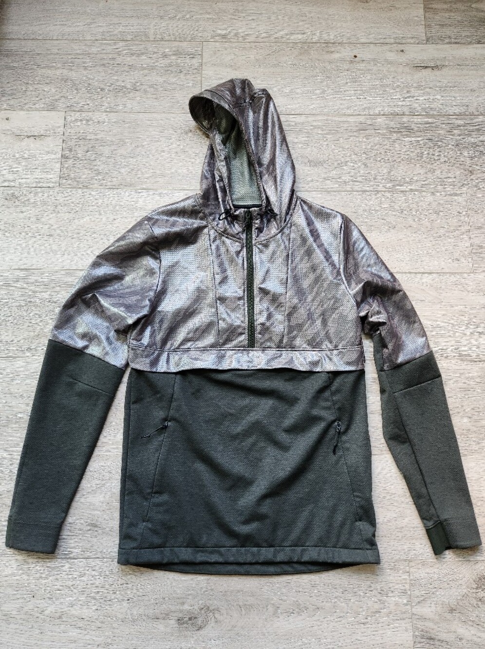 Under Armour Storm Hybrid Anorak Pullover Half-Zip Rain Windbreaker Jacket Men S